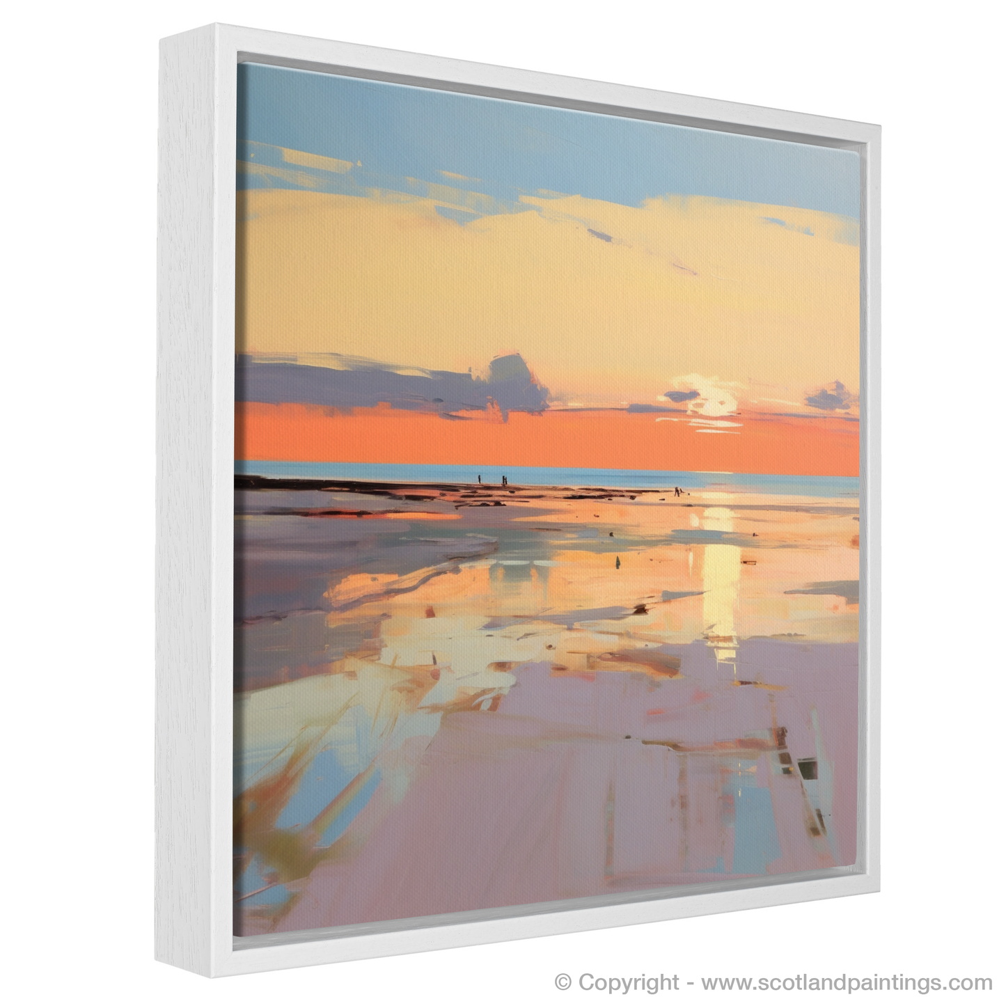 Sunset Serenade at Longniddry Beach