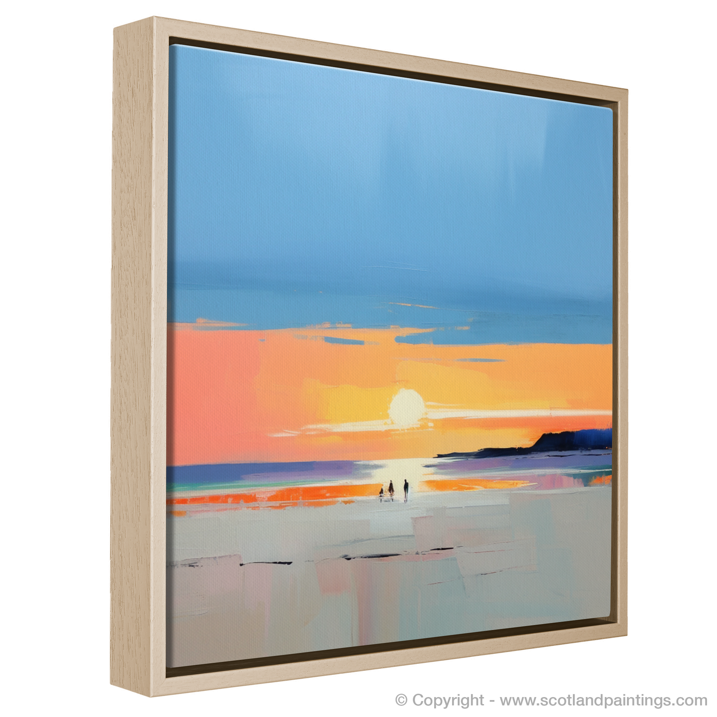 Longniddry Beach at Sunset: A Contemporary Ode to Scottish Shores