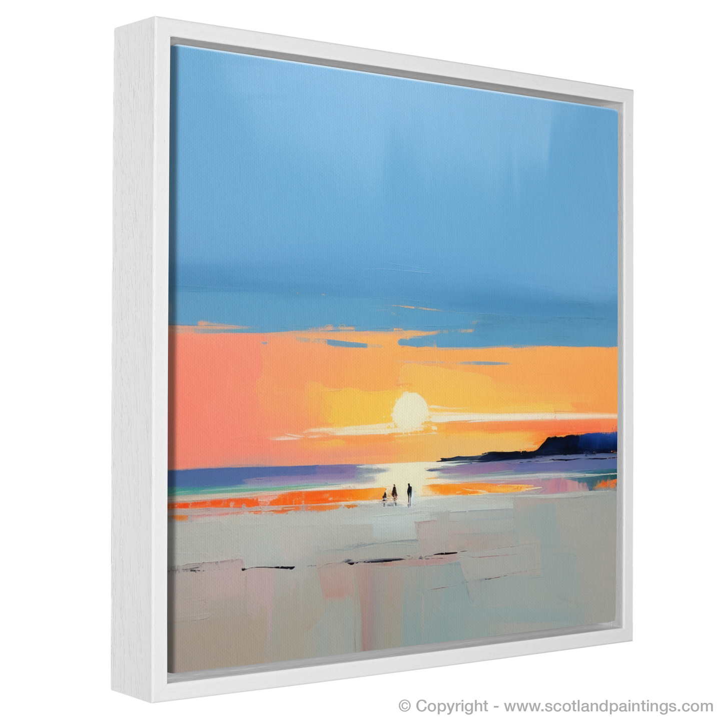 Longniddry Beach at Sunset: A Contemporary Ode to Scottish Shores