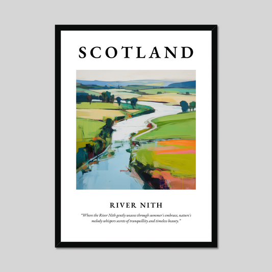 Poster of River Nith, Scotland.