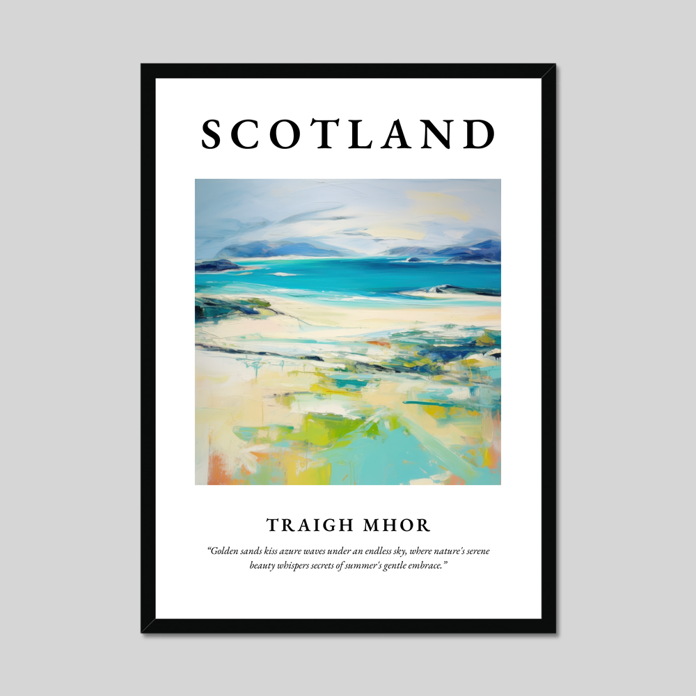 Poster of Traigh Mhor, Scotland.