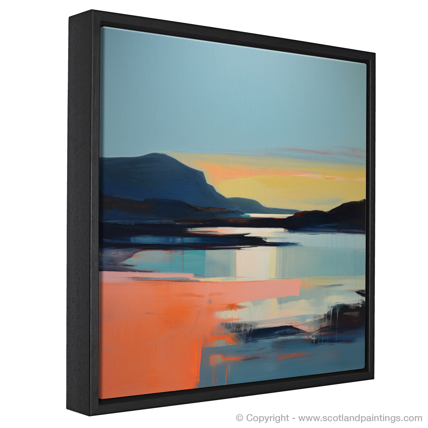 Dusk at Balnakeil Bay - A Contemporary Scottish Cove Palette