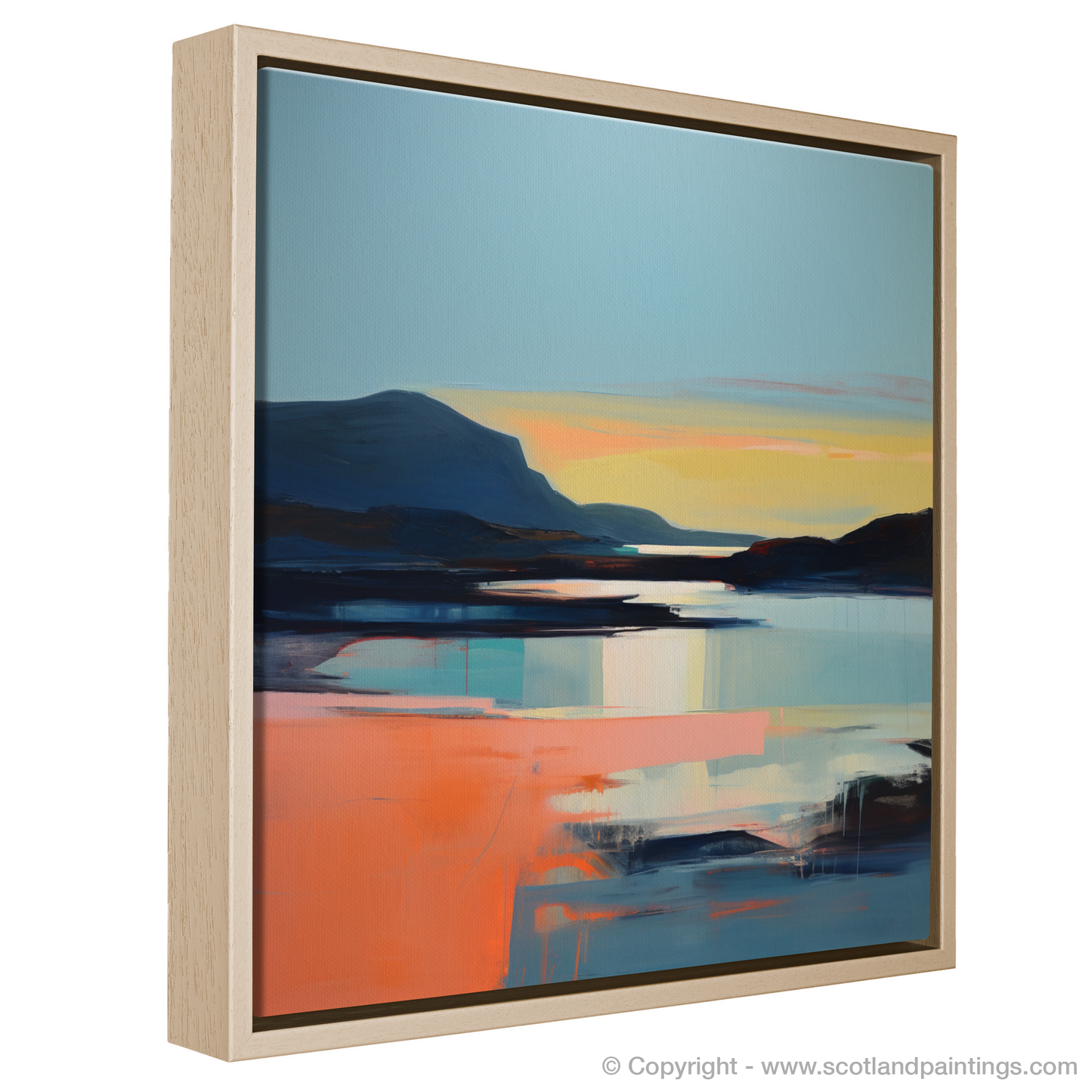 Dusk at Balnakeil Bay - A Contemporary Scottish Cove Palette