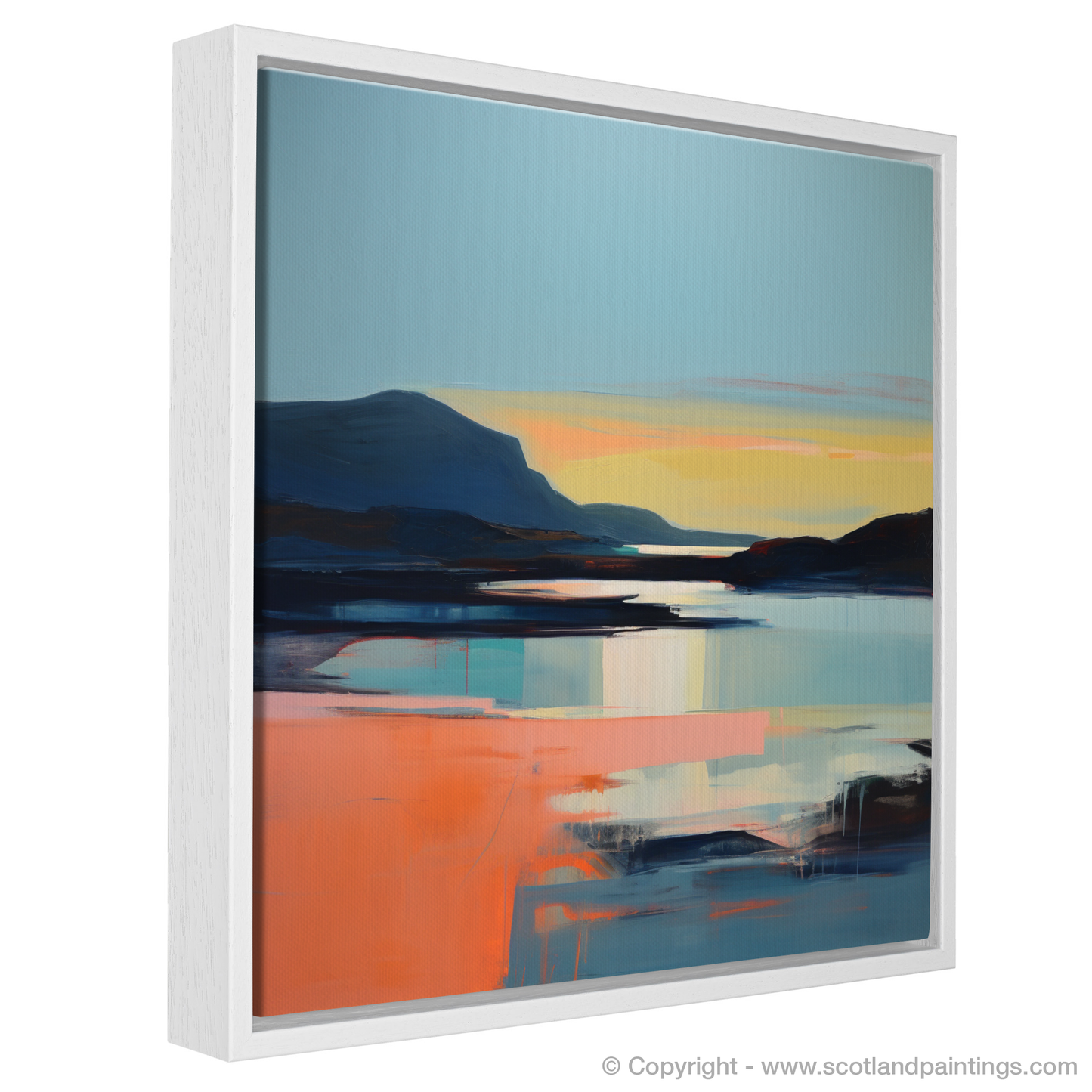 Dusk at Balnakeil Bay - A Contemporary Scottish Cove Palette