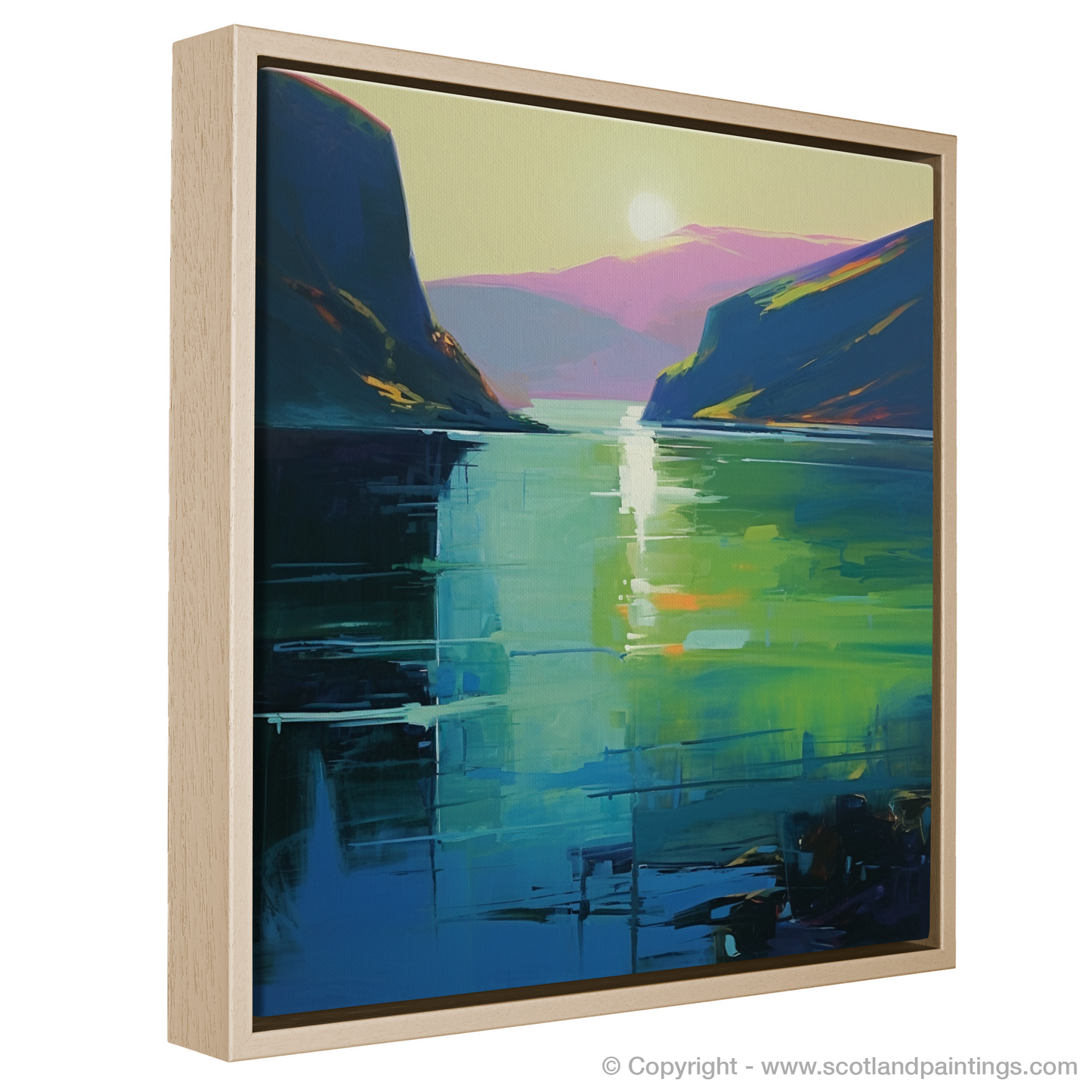 Mystic Sunset Over Loch Ness: A Contemporary Highland Masterpiece