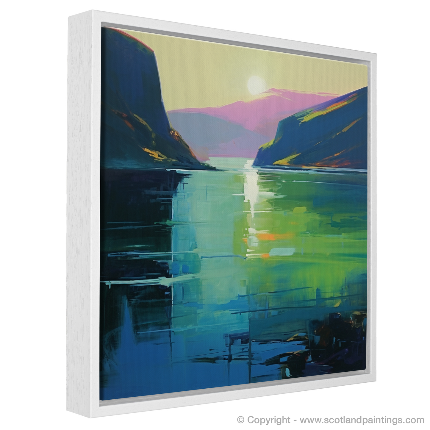 Mystic Sunset Over Loch Ness: A Contemporary Highland Masterpiece
