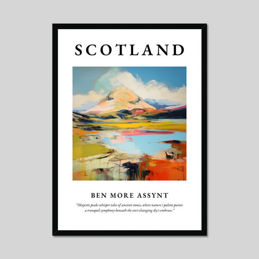 Poster of Ben More Assynt, Scotland.