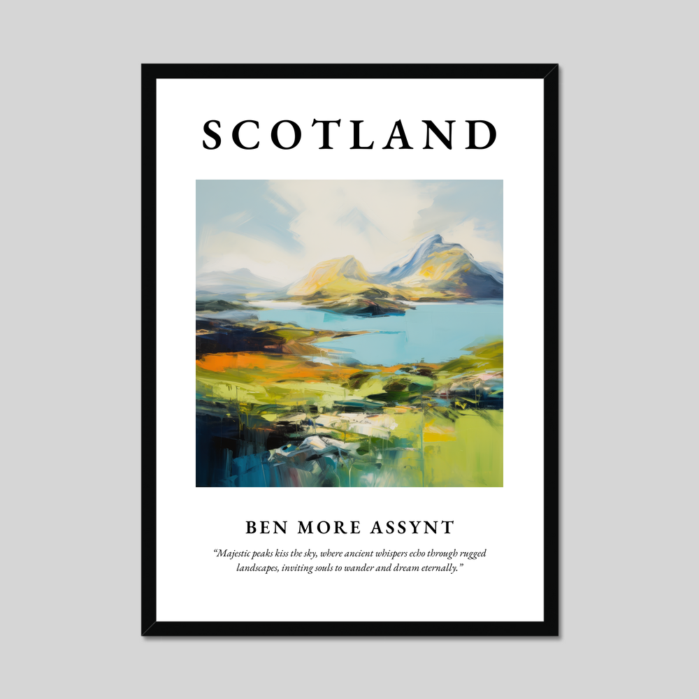 Poster of Ben More Assynt, Scotland.