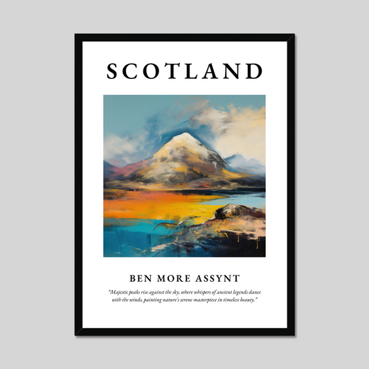 Poster of Ben More Assynt, Scotland.