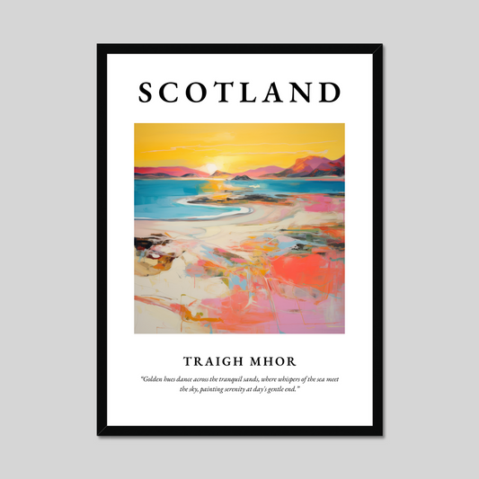 Poster of Traigh Mhor, Scotland.