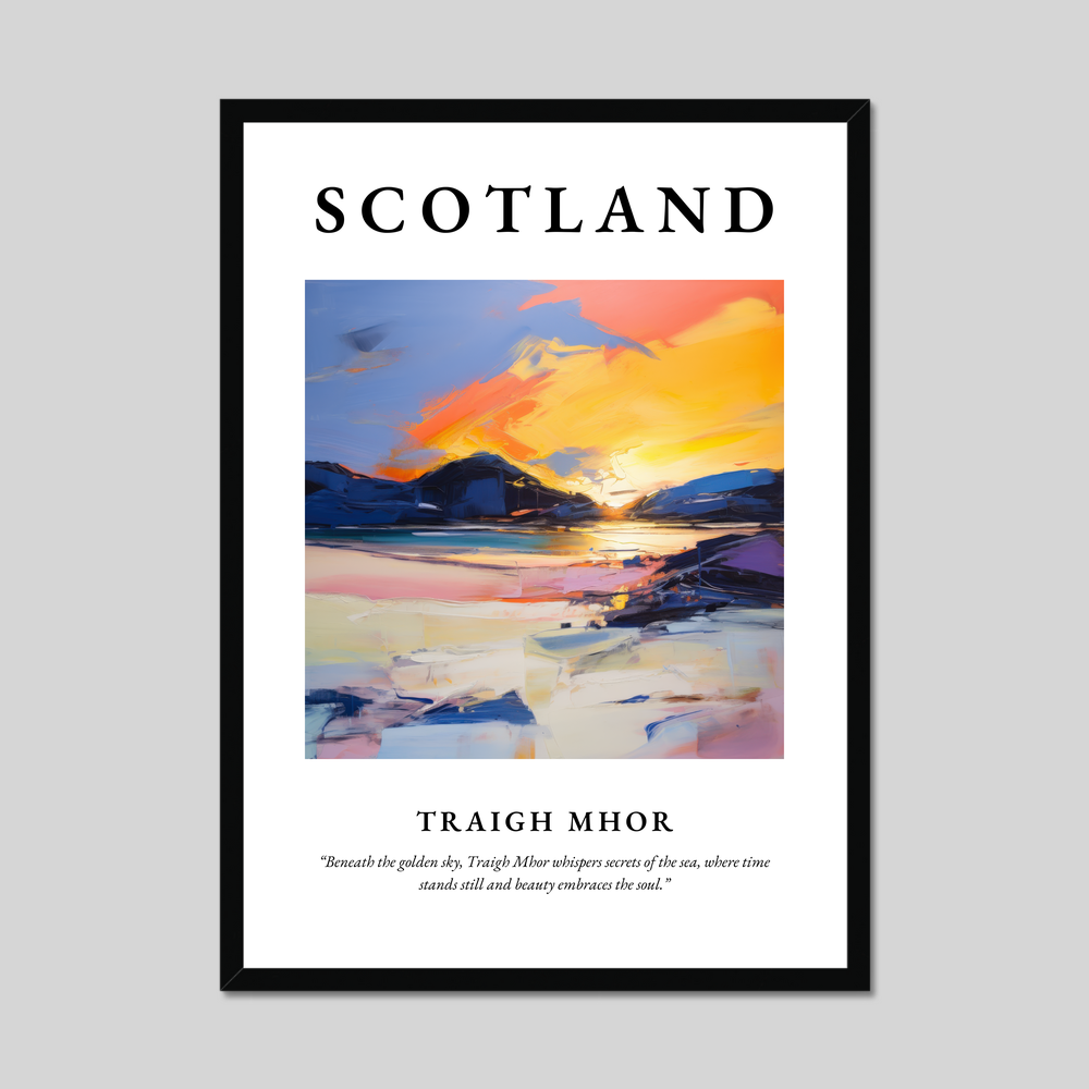 Poster of Traigh Mhor, Scotland.