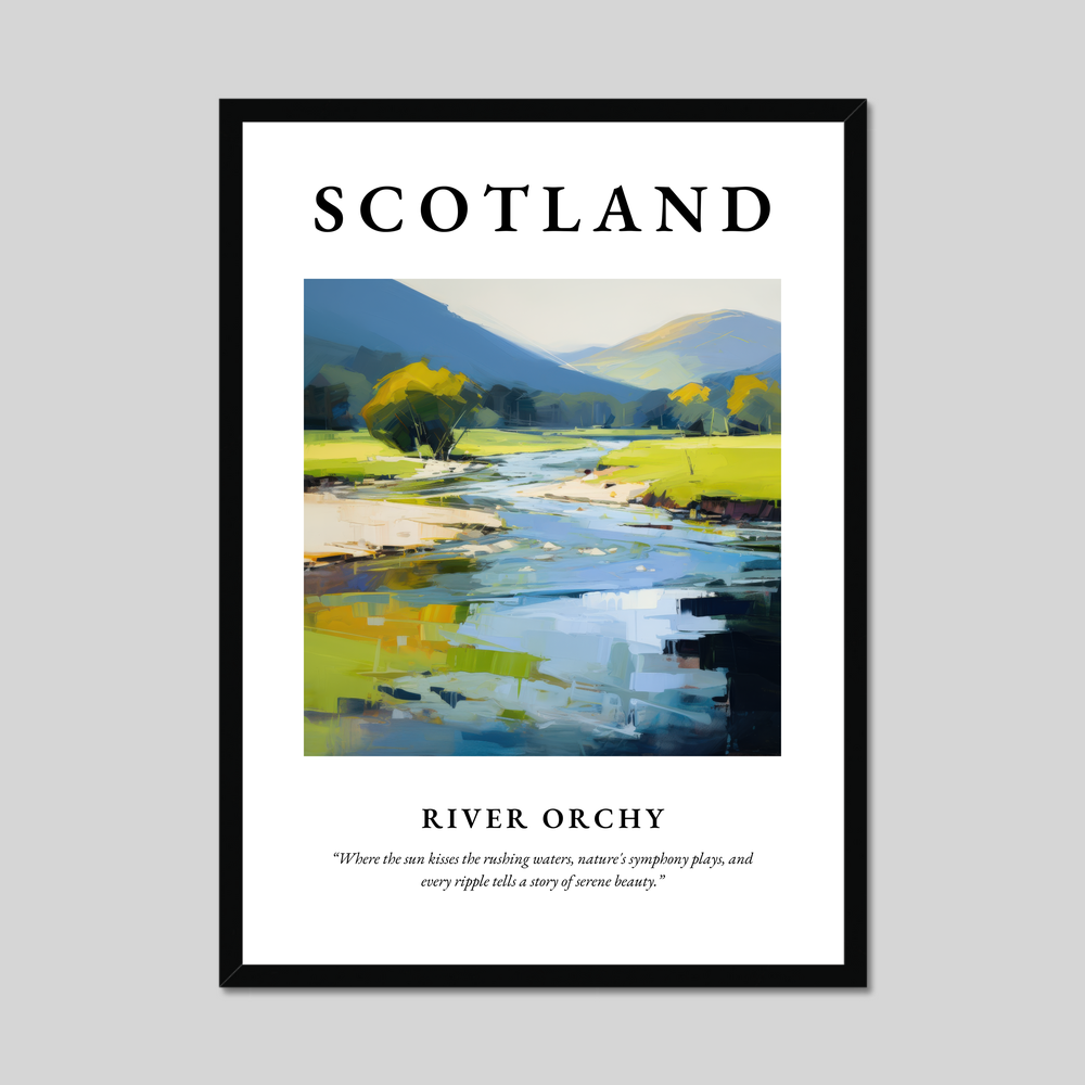 Poster of River Orchy, Scotland.