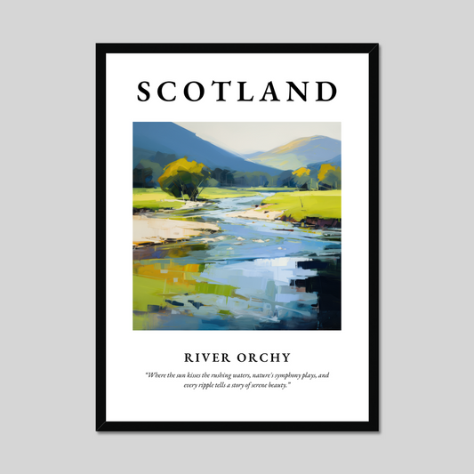 Poster of River Orchy, Scotland.