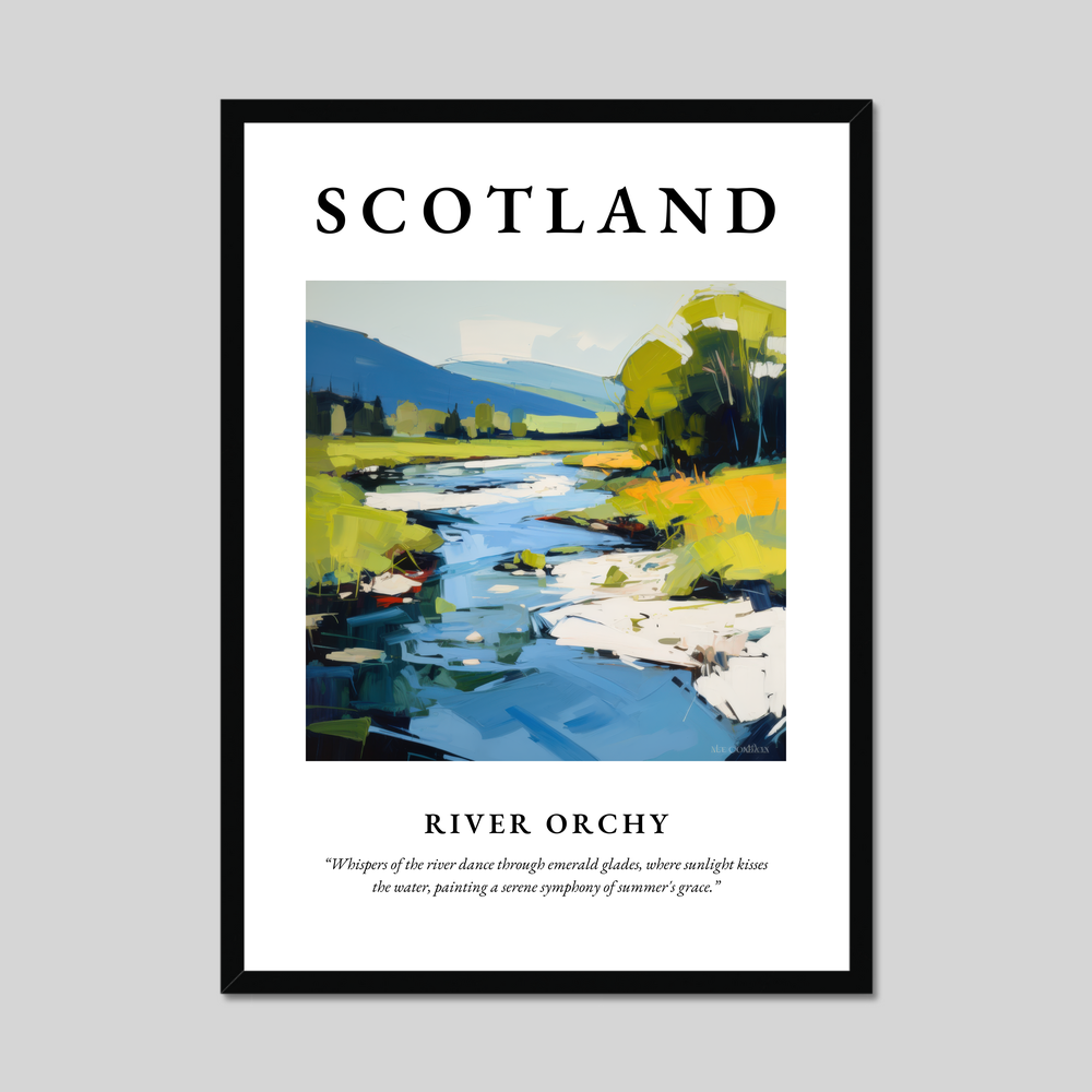 Poster of River Orchy, Scotland.