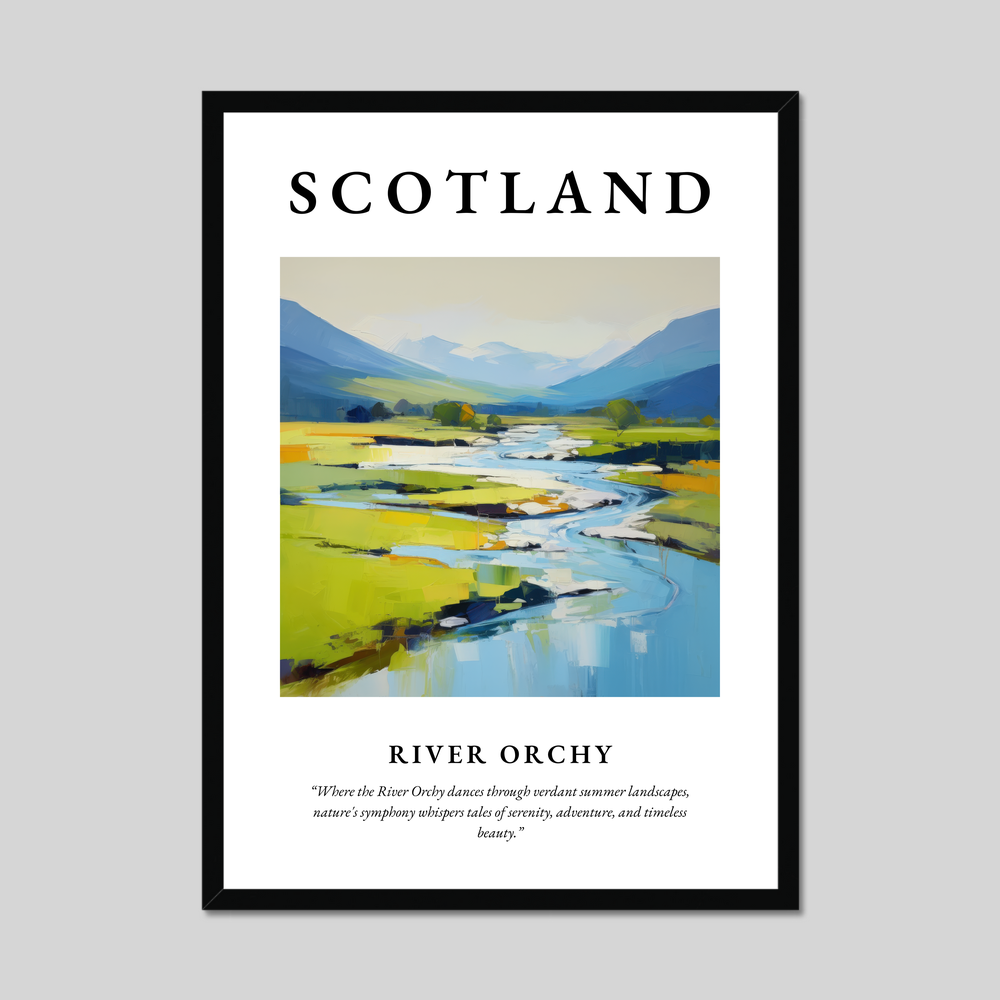 Poster of River Orchy, Scotland.