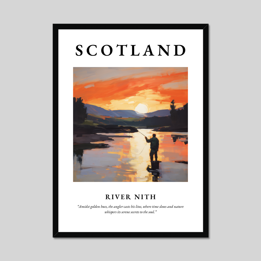 Poster of River Nith, Scotland.