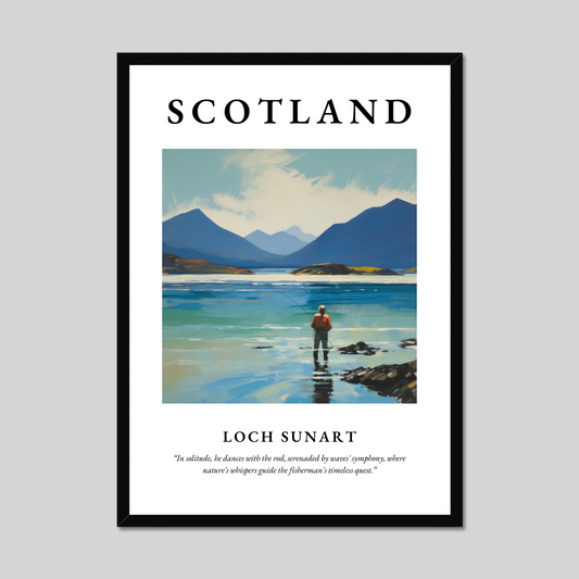 Poster of Loch Sunart, Scotland.