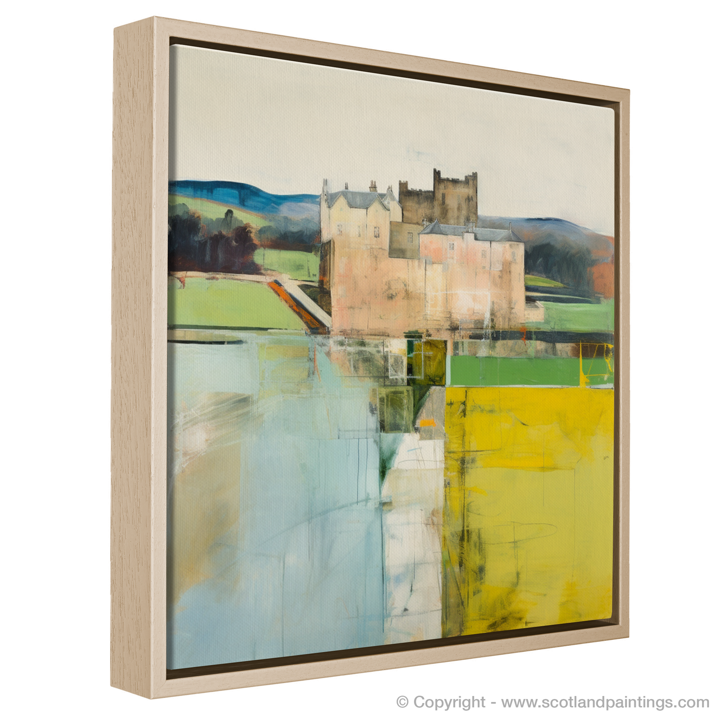 Linlithgow Reimagined: An Abstract Impressionist Tribute