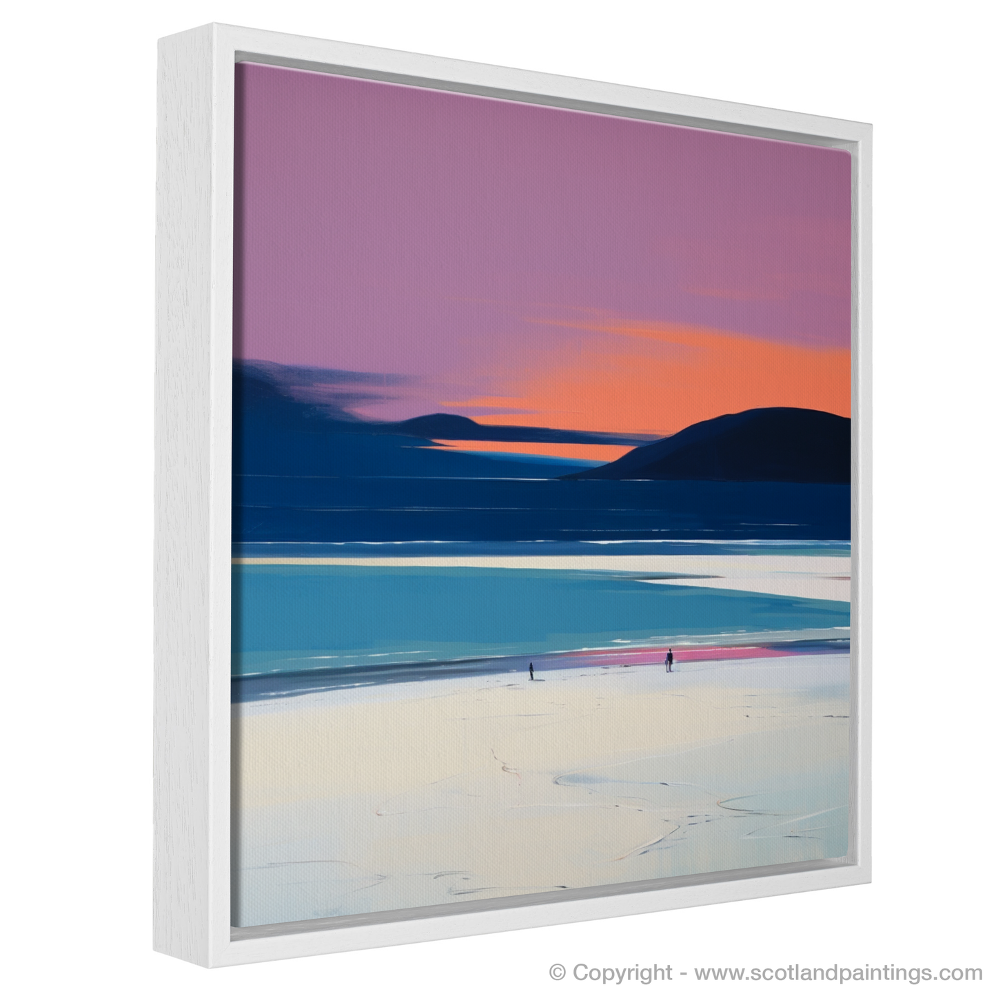 Dusk Embrace at Luskentyre Beach