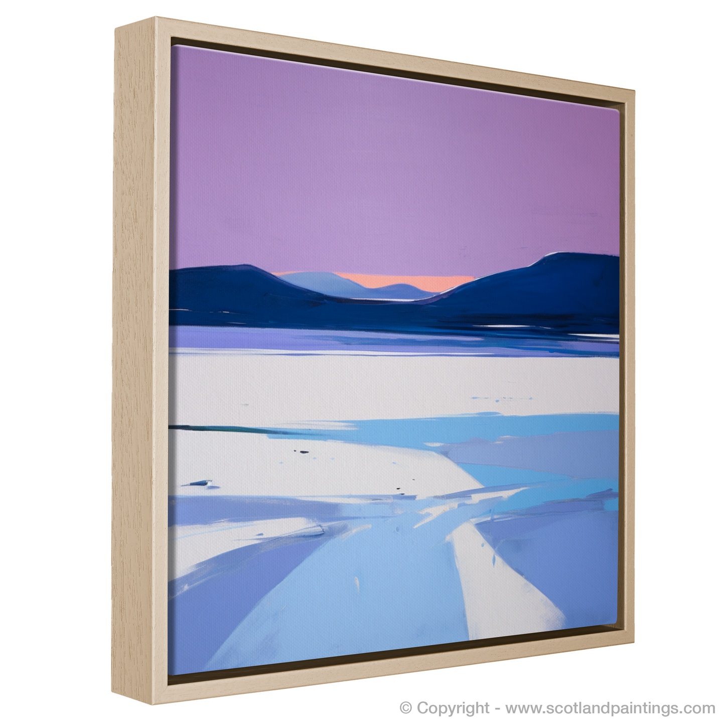 Dusk at Luskentyre: A Symphony in Blue and Mauve