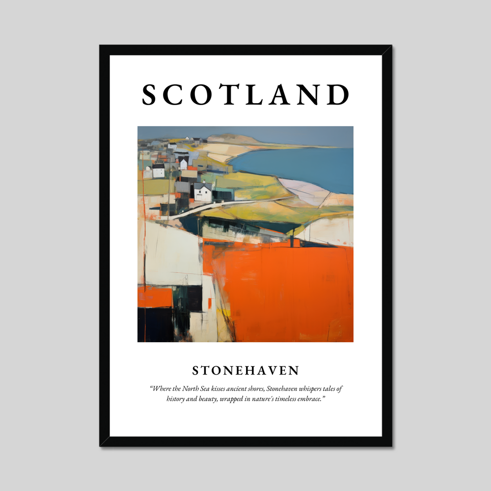 Poster of Stonehaven, Scotland.