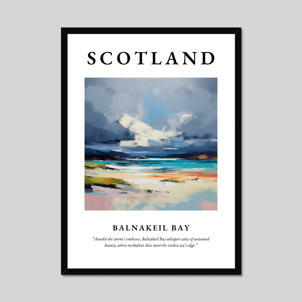 Poster of Balnakeil Bay, Scotland.