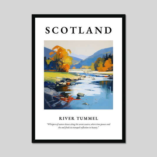 Poster of River Tummel, Scotland.