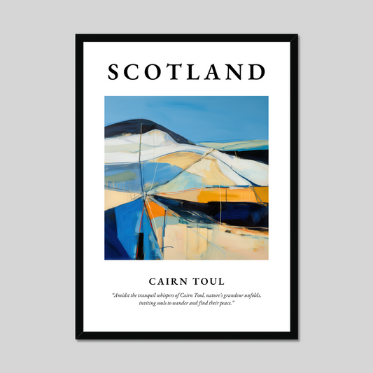 Poster of Cairn Toul, Scotland.