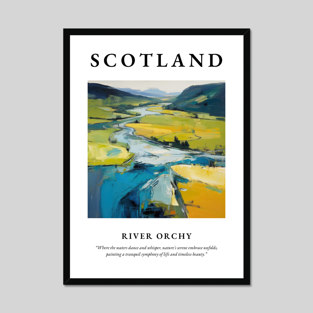 Poster of River Orchy, Scotland.