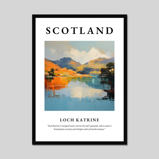 Poster of Loch Katrine, Scotland.