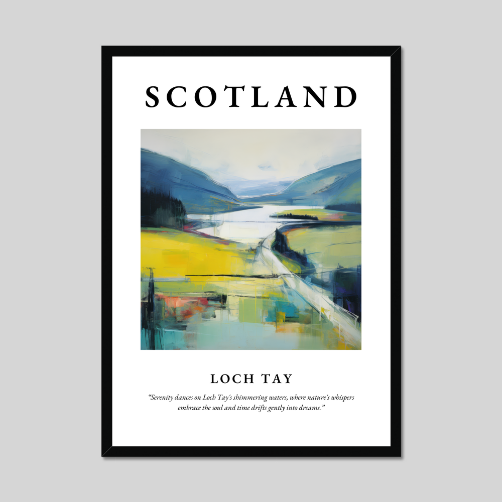 Poster of Loch Tay, Scotland.