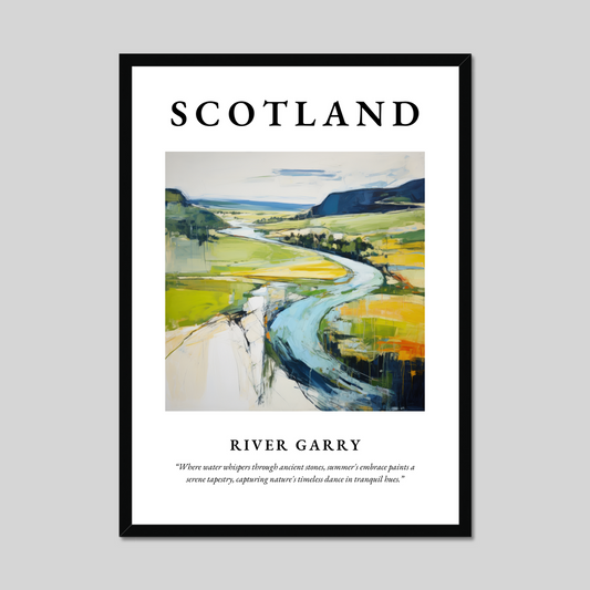 Poster of River Garry, Scotland.