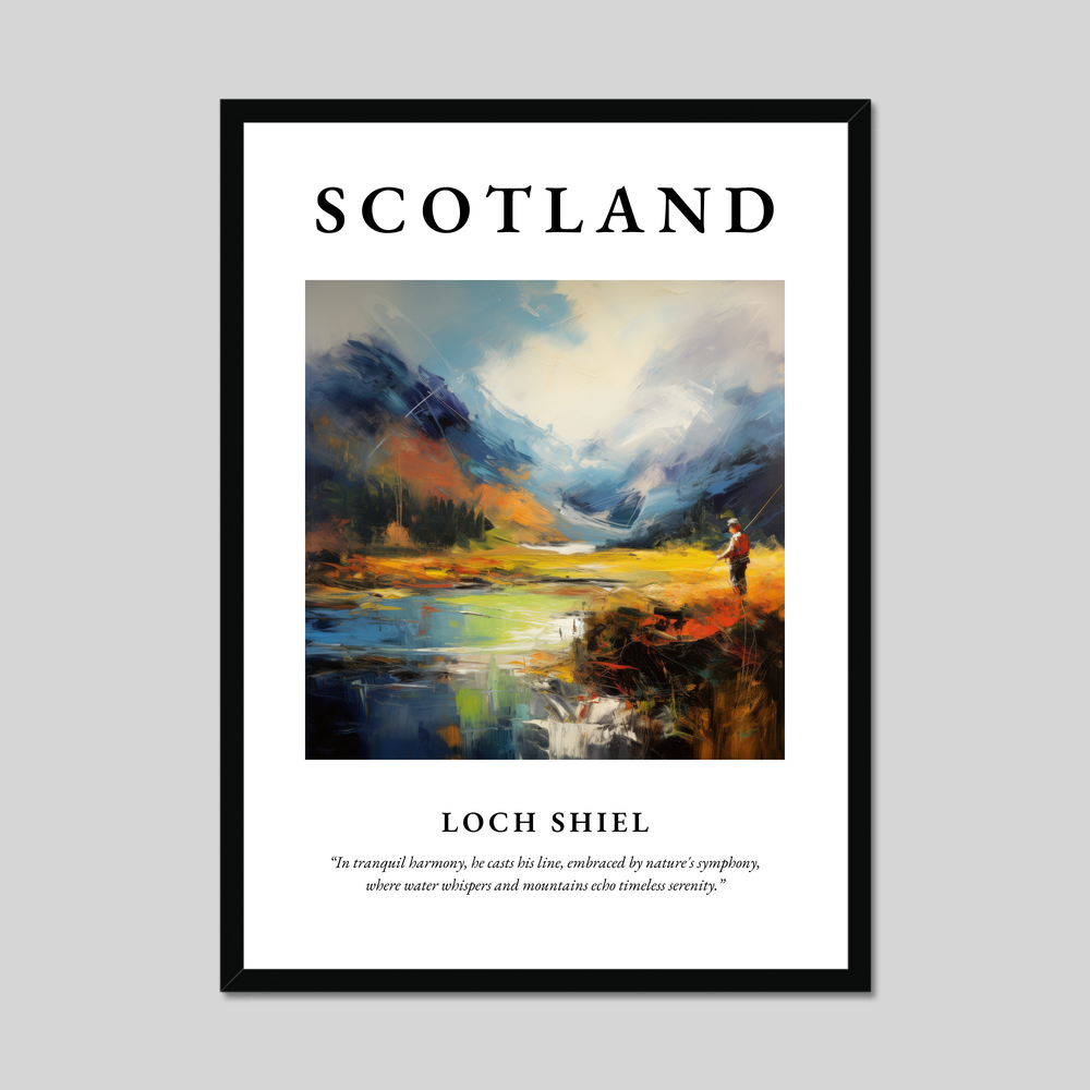 Poster of Loch Shiel, Scotland.