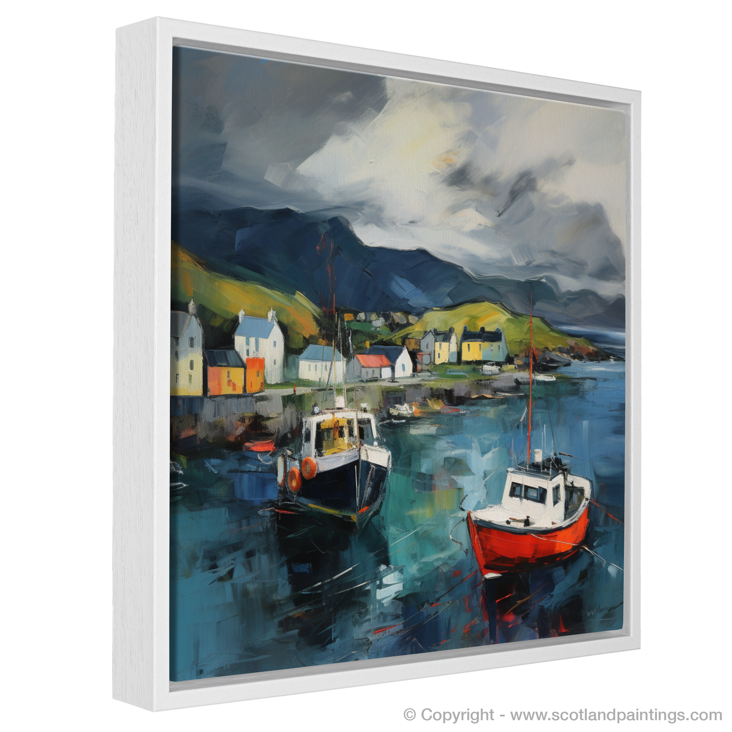 Storm over Mallaig Harbour