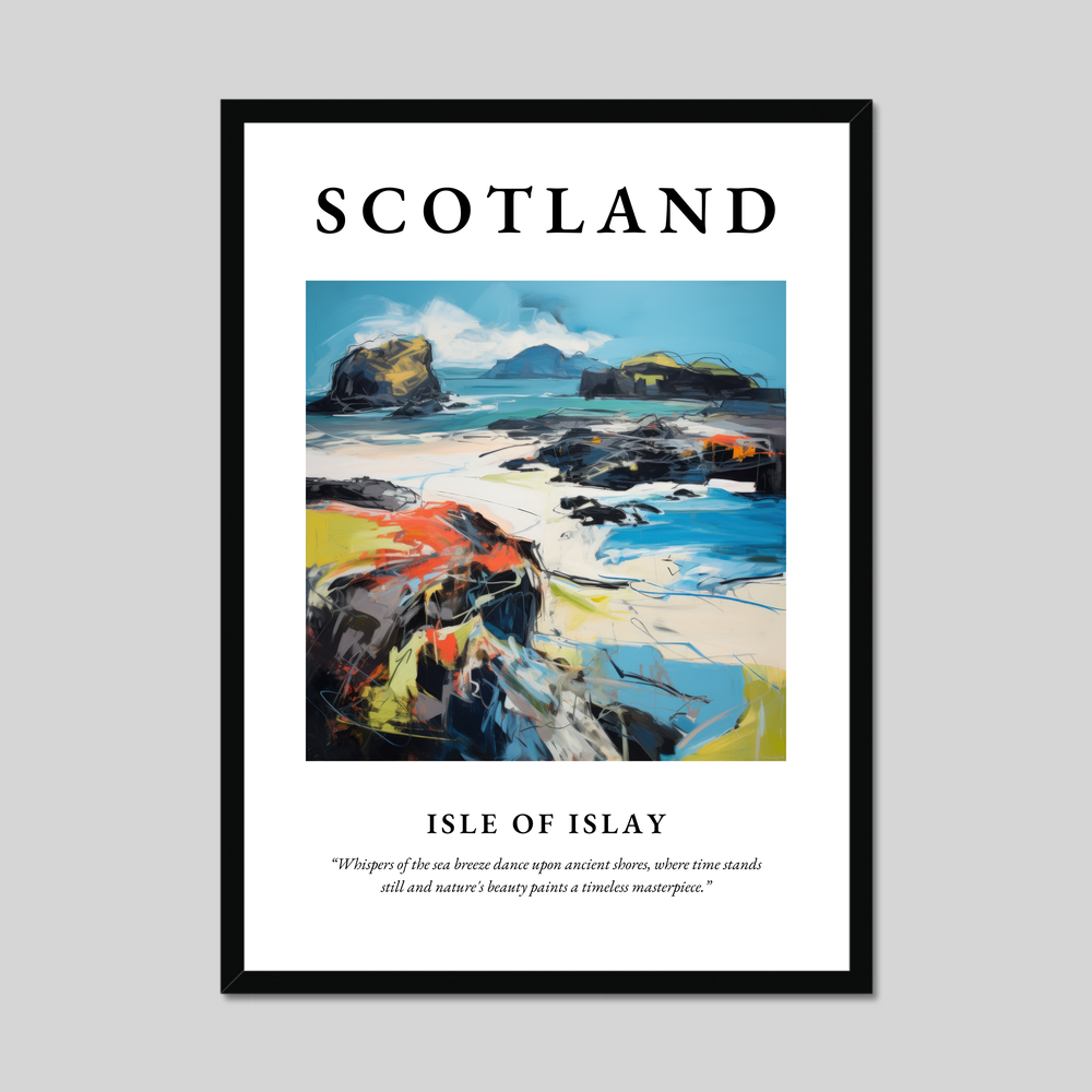 Poster of Isle of Islay, Scotland.