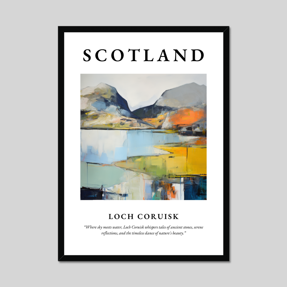 Poster of Loch Coruisk, Scotland.