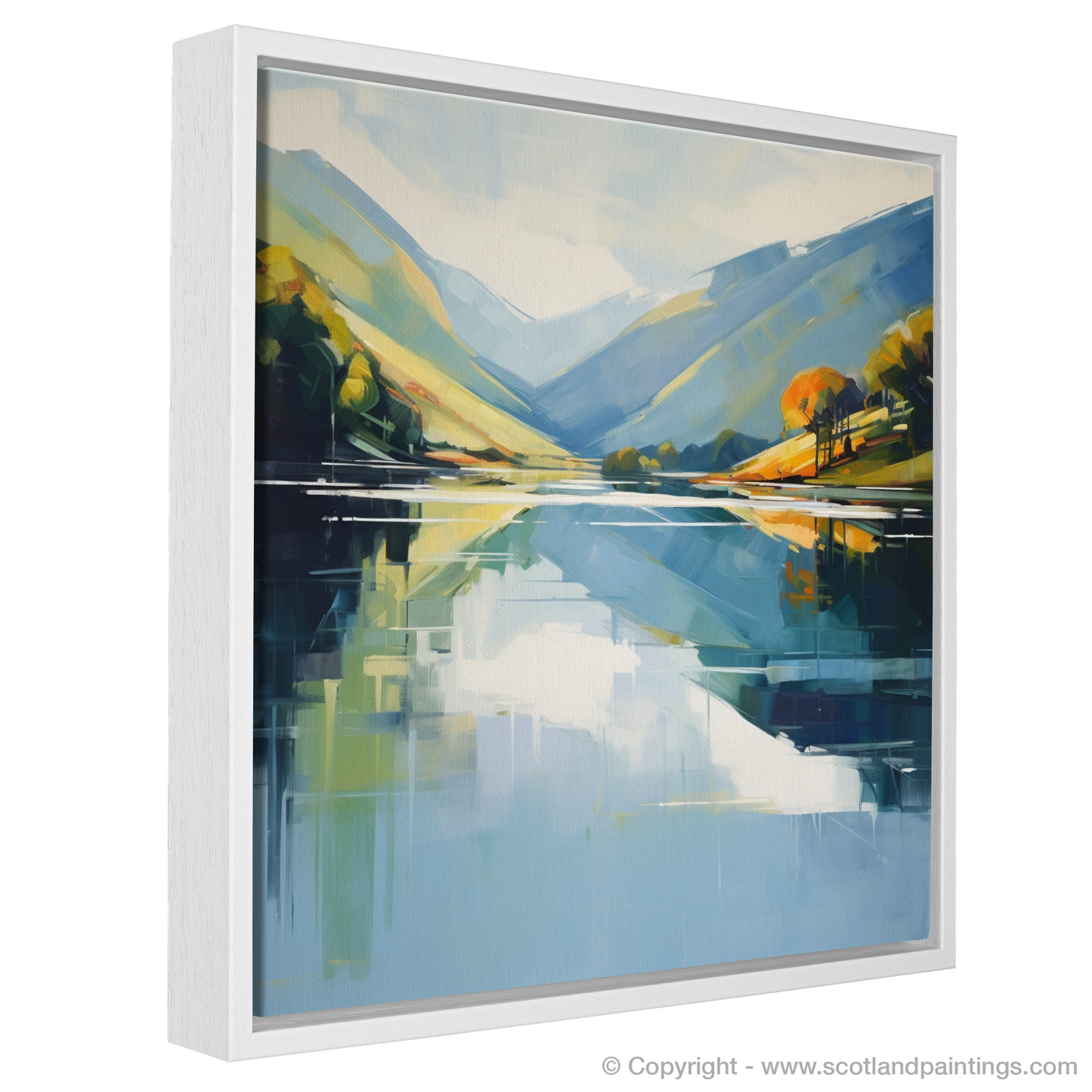 Contemporary Reflections of Loch Earn Perthshire