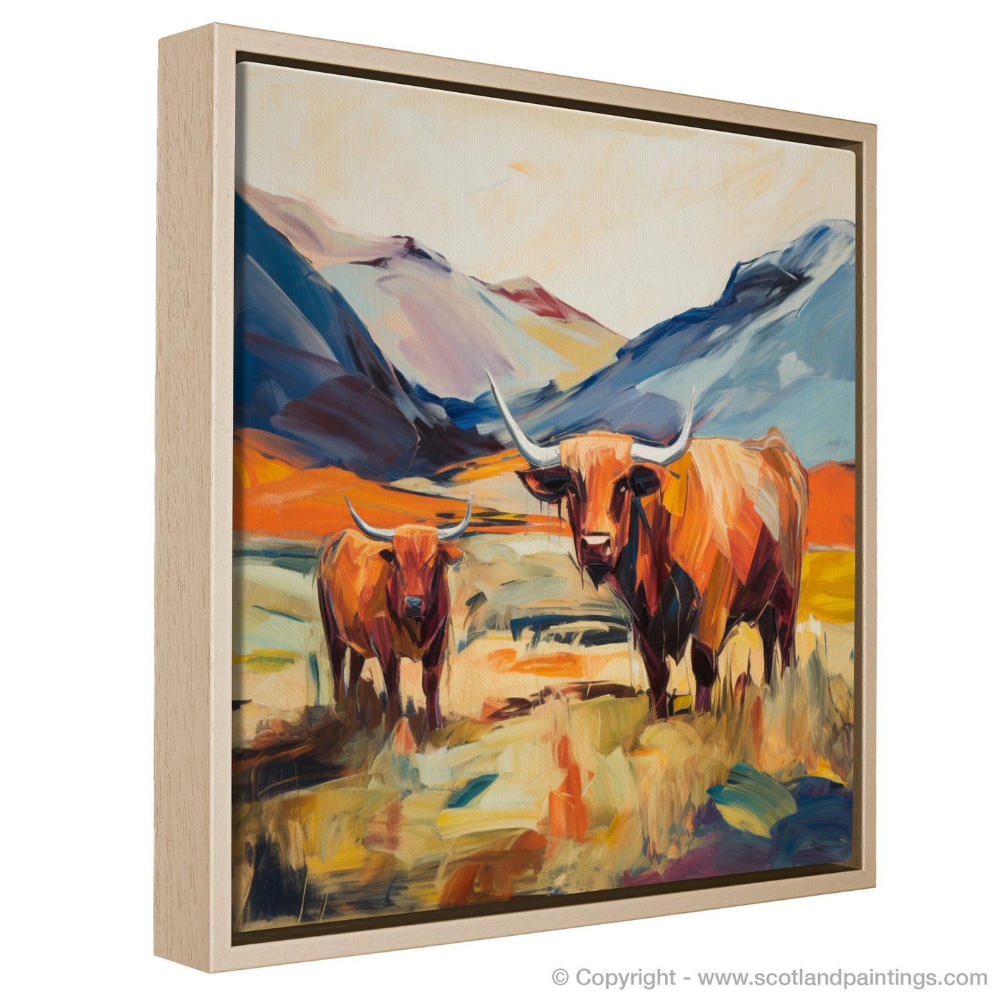 Highland Essence: Cows and Colours of Glencoe
