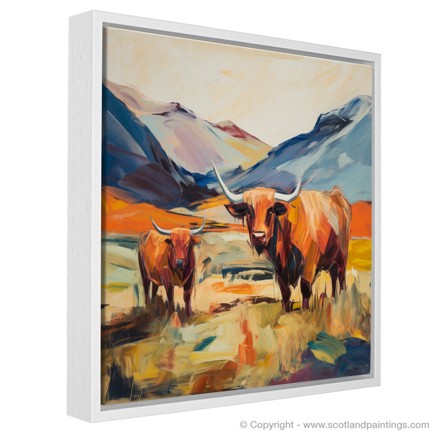 Highland Essence: Cows and Colours of Glencoe