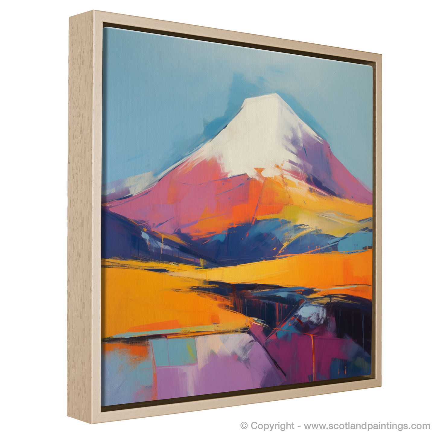 Vibrant Highland Majesty: Beinn Narnain Reimagined