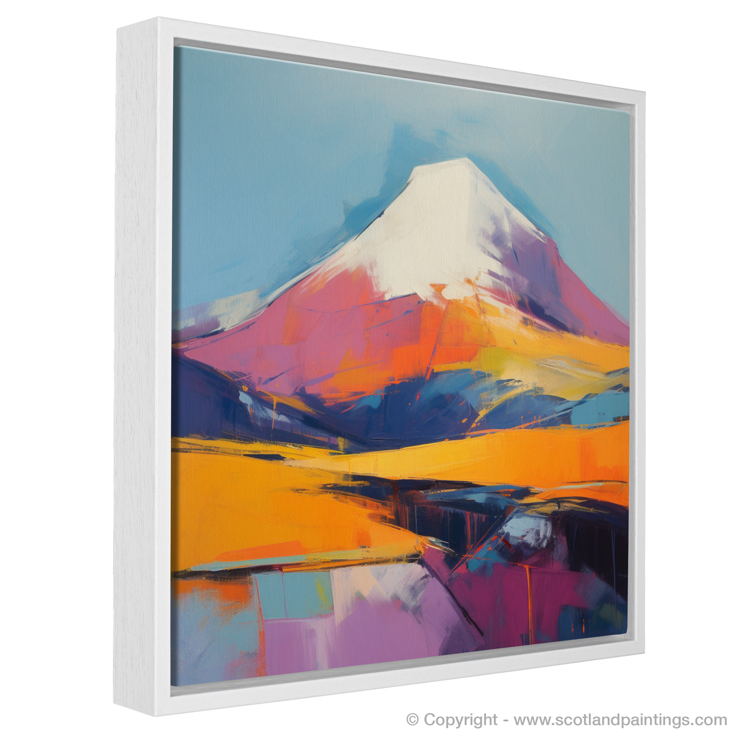 Vibrant Highland Majesty: Beinn Narnain Reimagined