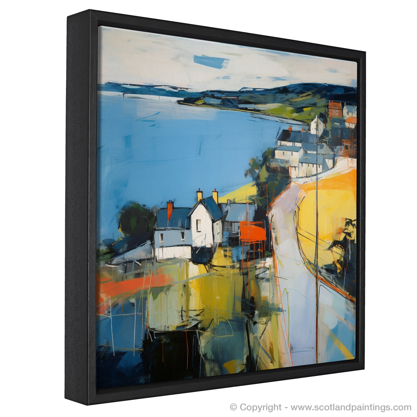 West Coast Whispers: Oban, Argyll and Bute through Abstract Impressionism