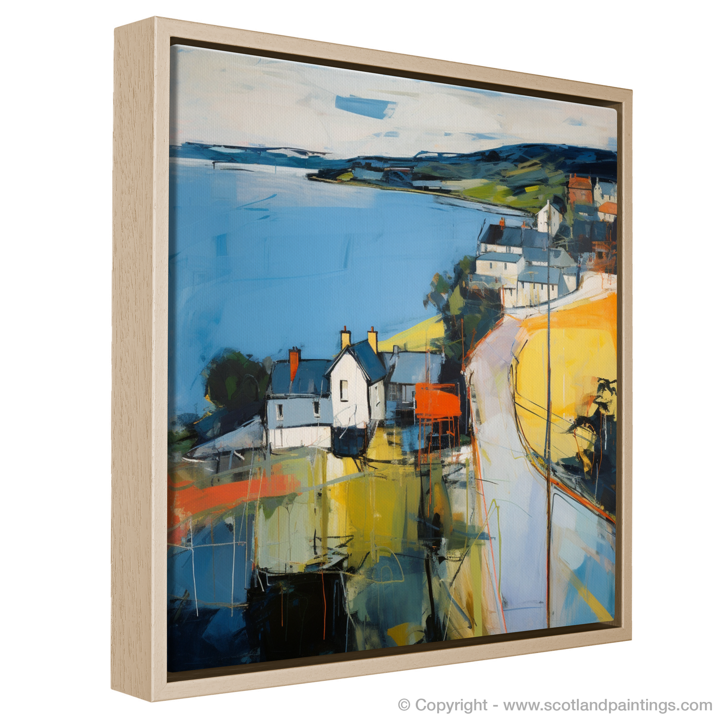 West Coast Whispers: Oban, Argyll and Bute through Abstract Impressionism