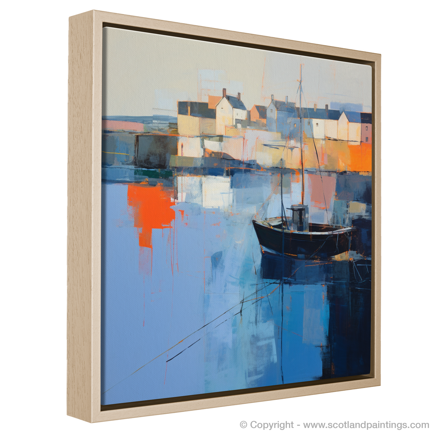 Dusk at Anstruther Harbour: A Symphony of Light and Colour