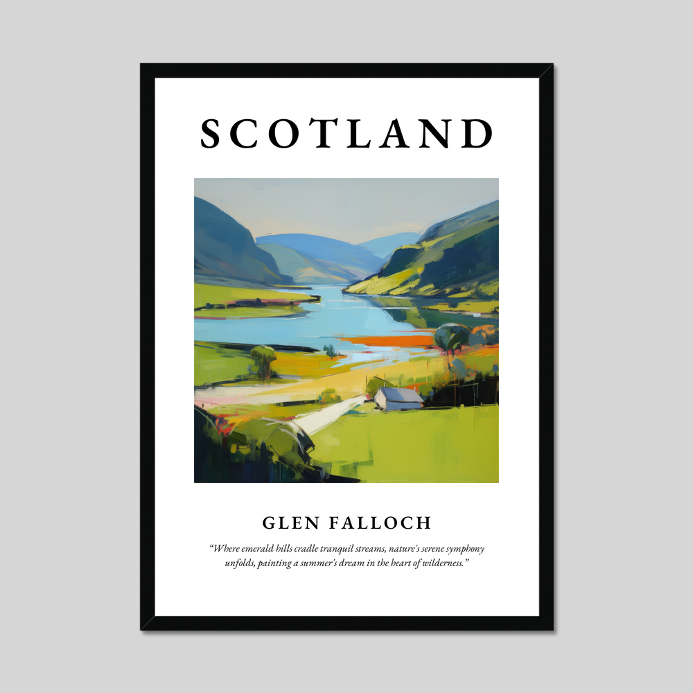 Poster of Glen Falloch, Scotland.