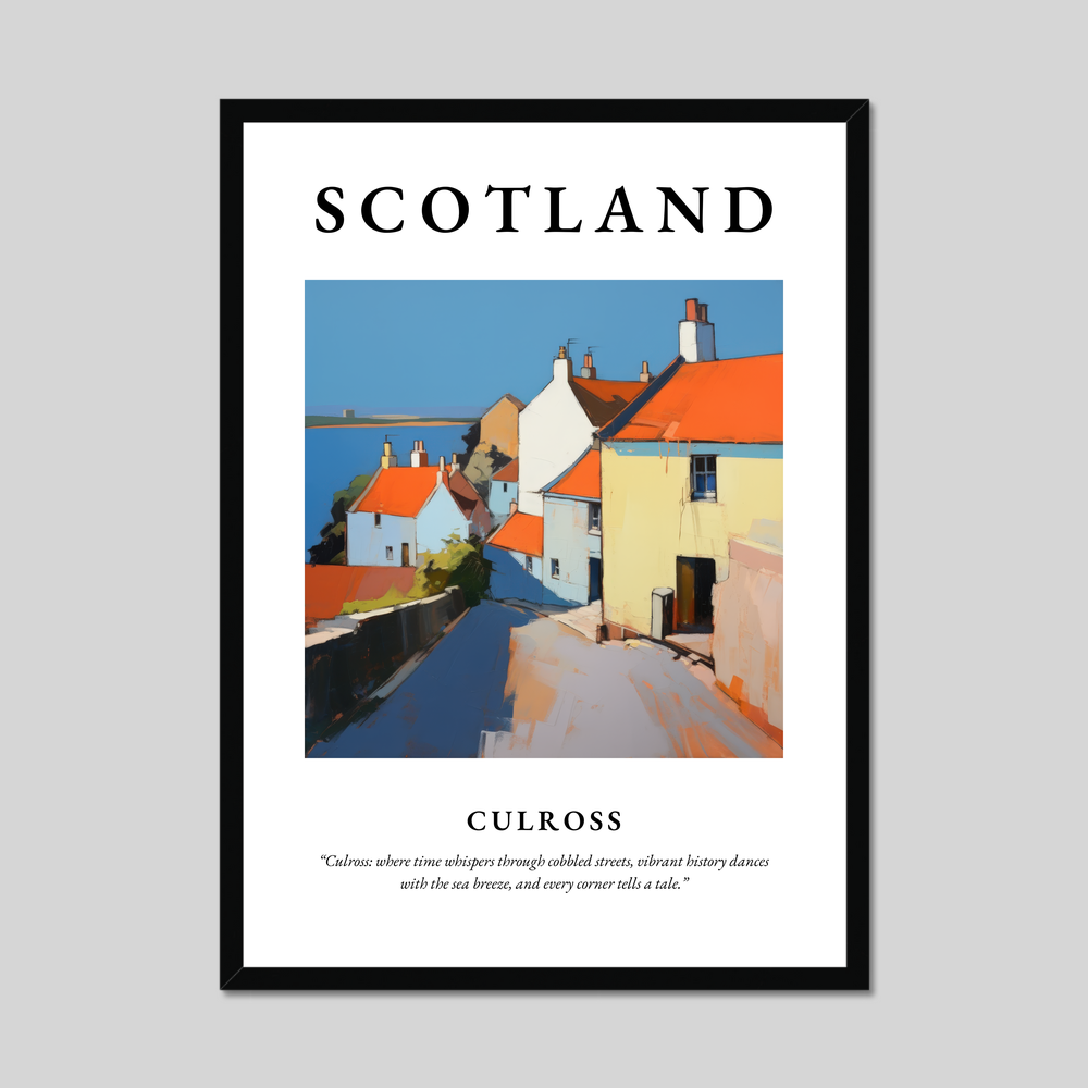 Poster of Culross, Scotland.