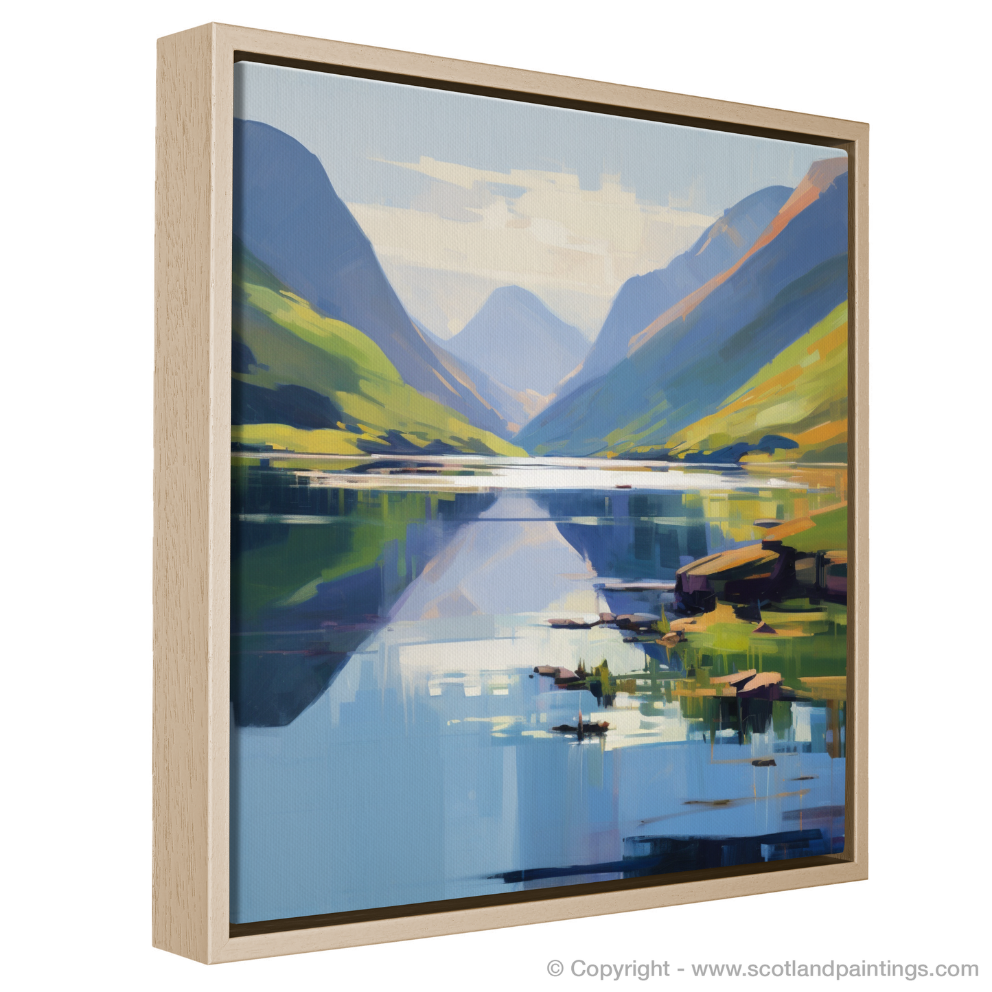 Summer Serenity in Glen Etive: A Contemporary Scottish Highland Masterpiece