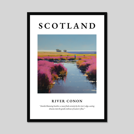 Poster of River Conon, Scotland.