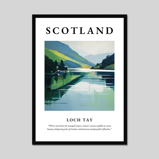 Poster of Loch Tay, Scotland.