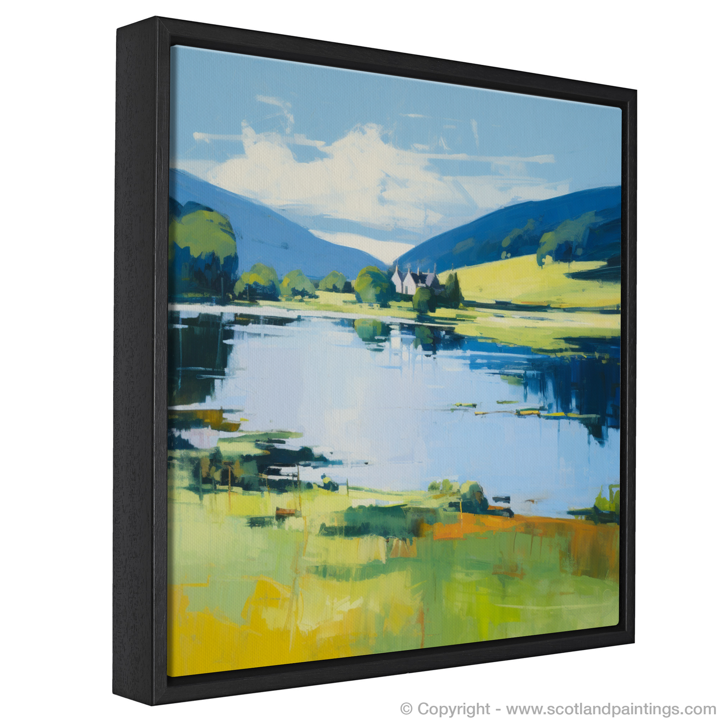 Loch Tay Serenity: A Contemporary Reflection of Perthshire's Splendour